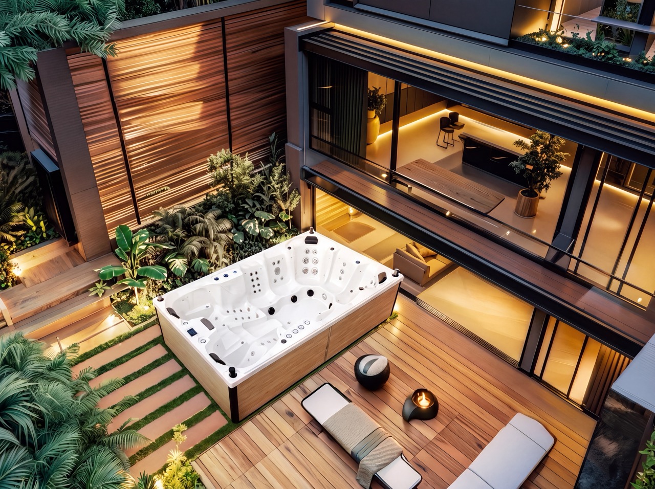 Swim spa bazen